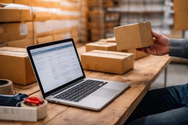 ecommerce packaging warehouse